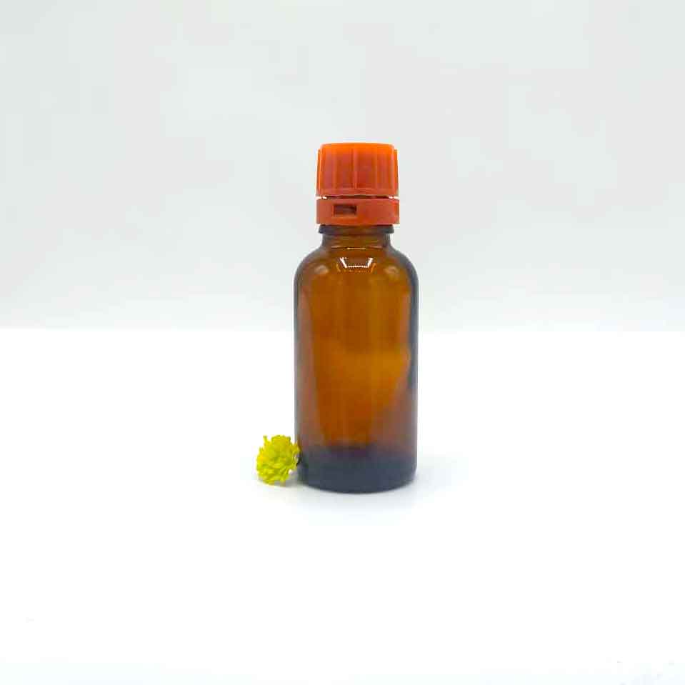 Glazen reagensfles van 30 ml Glazen reagensfles van 30 ml